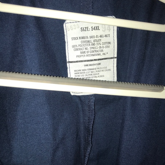 Navy JROTC jump suit jumper military - Picture 4 of 5